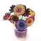 S&S® Worldwide Velvet Art Roll Up Flower, 96ct.